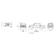 TOYOTA LAND CRUISER GRJ79 DOUBLE CABINE GRIS BVA 6 VITESSES VX LIMITED TOUTES OPTIONS